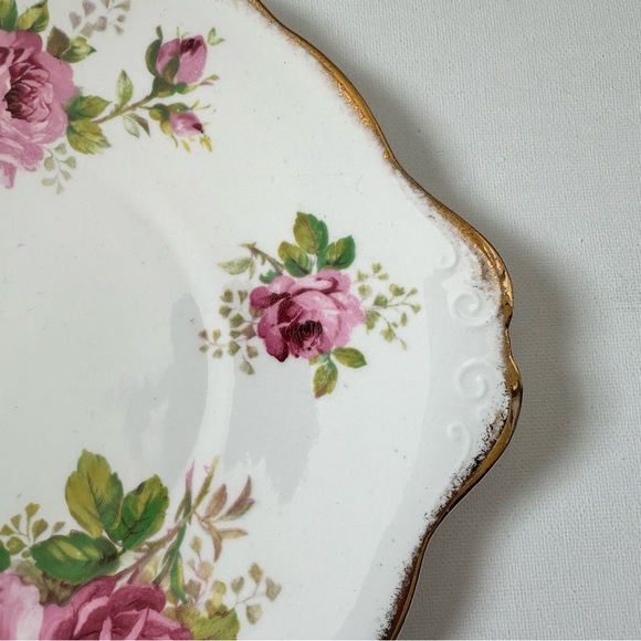 Vintage Royal Albert Plate - American Beauty - Picture 5 of 7